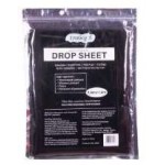 Black Waterproof Drop Sheet 1.5m x 1.5m